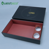 Boîte à sushi pliable de luxe écologique Emballage alimentaire cadeau rigide haut de gamme personnalisé Revêtement UV et gaufrage à la mode