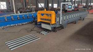 Machine de formage de tôles trapézoïdales en aluminium-zinc d'occasion, avec PLC, moteur à roulement à billes, conçue pour tôles PPGI colorées, marque Yufa, pour usage agricole - Product Image 4