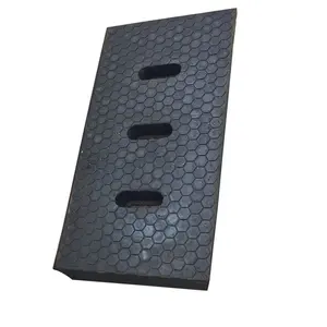 Wear resistant alumina ceramic combined rubber liner / ceramic block rubber plate