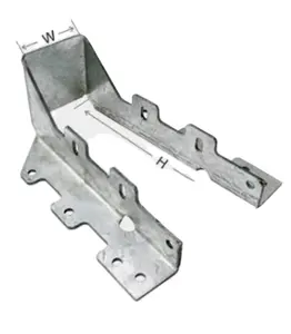 Hot-dip galvanized metal corbels for wooden houses connectors galvanized steel joist hanger