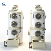 Système de lavage de gaz par colonne de filtration à absorption, pour H2S, gaz d'échappement, pollution atmosphérique et gaz de chlore