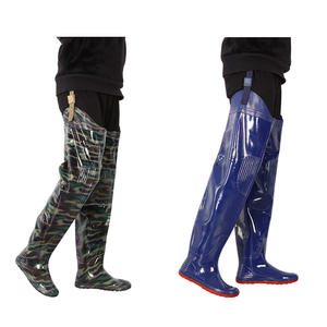 Bottes de pêche Factory Blue River pour hommes et femmes, bottes en PVC pour la plantation du riz, la pêche, le travail agricole - Product Image 4