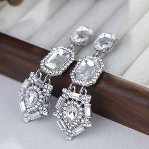 925 <b>Silver</b> Needle European American Style Asscher Cut Zircon Studded <b>Stud</b> Earrings Trendy Butterfly Sparkling Fashion Jewelry - Product Image 5