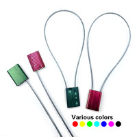 Sello de Seguridad para Cables DX207C con Número de Serie Personalizado, a Prueba de Manipulaciones, de ABS+Acero, Marca Dingxin, para Contenedores y Puertas, Envío Gratis