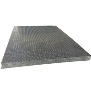 Hot Rolled Ms Steel SS400 Q235b A36 carbon steel checkered plate