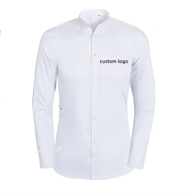 Personalizado Hotel Restaurante Café Pastel Camarero Camarera Manga larga Manga corta Uniforme Camisa Ropa DE TRABAJO Camisa