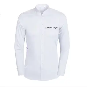Camicia da lavoro con camicia da lavoro a maniche corte a maniche lunghe, cameriera del ristorante personalizzato dell'hotel