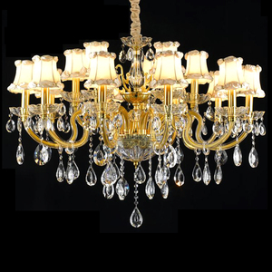 Lámpara de Araña de Cristal de <span class=keywords><strong>Murano</strong></span> Italiano MEEROSEE, Lámpara de Araña Moderna de Cristal, Lámpara Colgante de Cristal K9 para Dormitorio, Sala de Estar MD98038 - Product Image 1