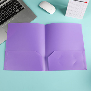 2025 thư Kích thước trình bày đôi Pocket thư mục A4 A5 A6 giấy PVC Bìa Tạp Chí kế hoạch PP tùy chỉnh nhựa thư mục tập tin - Product Image 3