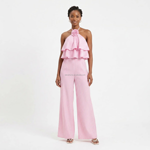 Nouvelle Robe d'été 2026 Tendance pour Femme, Épaules Dénudées, <span class=keywords><strong>Sexy</strong></span>, en Coton Confortable, avec Volants à la Taille et Motifs Rayés Floraux, Idéale pour les Rendez-vous - Product Image 3