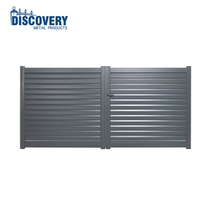 Gris <span class=keywords><strong>anthracite</strong></span> <span class=keywords><strong>portillon</strong></span> clôture de aluminium - Product Image 4
