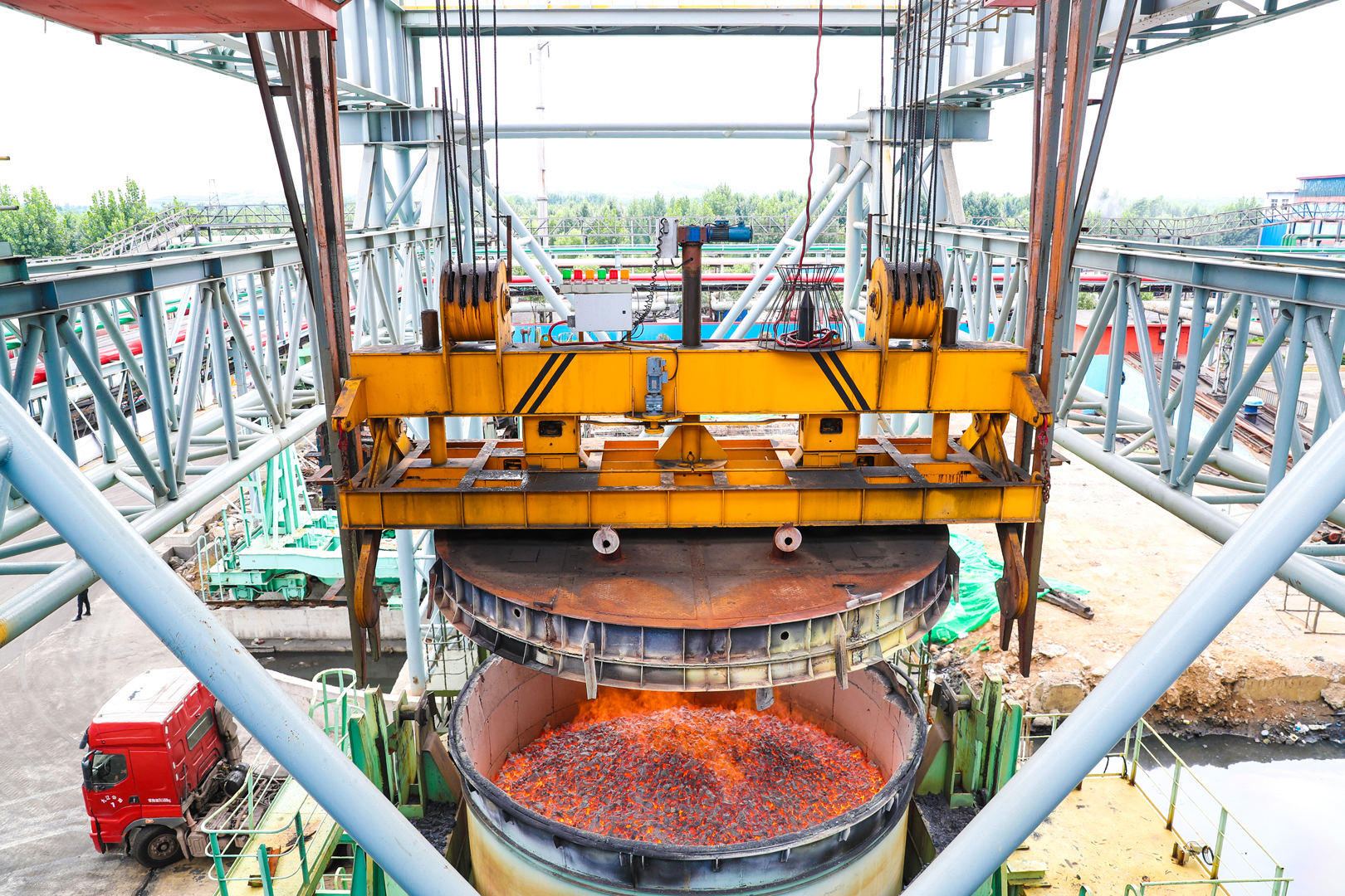 2 Ton Workshop Overhead Crane 30meters Wireless Remote Control