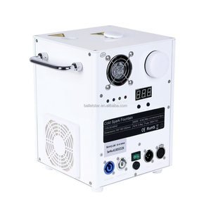 Weiße Kaltfunkeneffektmaschine 650W mit drei Motoren für Indoor- und Outdoor-Partys sowie DJs - Product Image 2