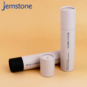 Chine vente en gros 100% emballage de boîte de tube de papier biodégradable biodégradable recyclé avec logo personnalisé - Product Image 1