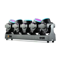 620W LED Moving Light Bar 5*120W RGBL 4in1 mit RGB-Ring IP33 DJ Disco Hochleistungs-Dynamisches DMX512 Pixel Zoom Moving Head Licht