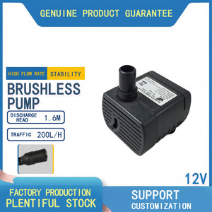 Pompe à eau miniature <span class=keywords><strong>JOVTOP</strong></span> JT-1020, pompe submersible micro sans balais 12v DC, 6v pour jardin - Product Image 4