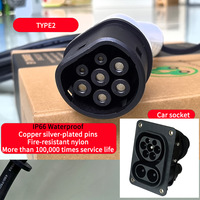 Nouvel adaptateur de charge pour véhicules électriques J1772 Type 1 vers GBT, convertit chargeur Type 2 EU, prise étanche 32A