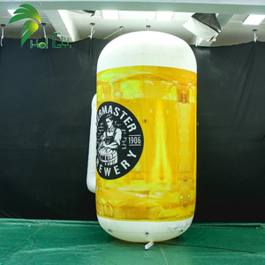 Taza de cerveza inflable, barril de cerveza inflable de plástico, botella de cerveza inflable gigante de publicidad personalizada - Product Image 5
