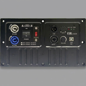 Getshow FIR810S 1000W 2 Way Amplifier Module Professional Metal <b>Speaker</b> Plate Class D DSP 20-20KHz AC 110-240V Universal <b>Plug</b> - Product Image 1