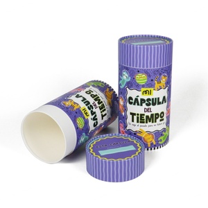 Crown Win Mailing Tubes Cap Food Grade <b>Paper</b> Tube Tea Packaging Cylinder Cylindrical Carton Boxes Biodegradable Stock <b>Paper</b> Tube - Product Image 5