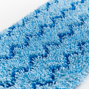 <b>Flat</b> <b>Mop</b> Replacement Head Microfibre Rectangular Hook And Loop Home Cleaning - Product Image 4