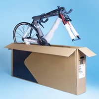 Caja de Cartón Corrugado de Alta Resistencia, Ecológica, Hecha con Materiales Reciclados, Marca Gia Phu, Reutilizable, Impermeable, Personalizable para Computadora