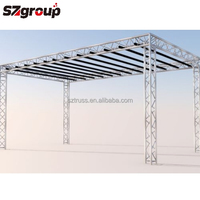 Estructura de armazón portátil plegable de aleación de aluminio para uso en escenarios con instalación rápida