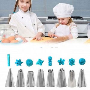 Juego de 14 Boquillas de Silicona Reutilizables para Decoración de Pasteles, Bolsa de Repostería Grande, Herramientas para Decorar Pasteles - Product Image 5