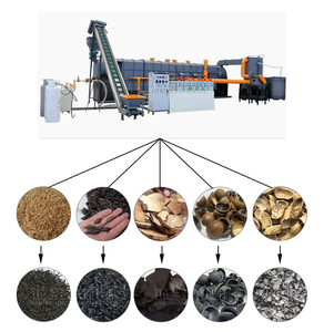 Horno de Carbonización Continua, Máquina para Hacer Carbón Vegetal, Horno de Carbonización de Biomasa, Aserrín y Cáscara de Arroz para la Producción de Carbón - Product Image 1