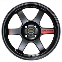 Nuevas llantas de aleación de aluminio fundido de 19X8.5 con radios múltiples, ajuste universal, color negro mate, con 3 años de garantía