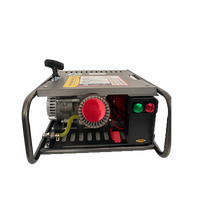 Pompe à incendie portable haute pression Timecore WBS-B300S à ultra haute pression, 15 CV, essence, démarrage à distance, alimentation par relais, en acier inoxydable