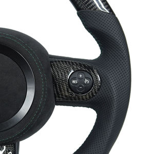<span class=keywords><strong>Volant</strong></span> directionnel en fibre de carbone brillant, personnalisé et privé, pour bmw <span class=keywords><strong>MINI</strong></span> cooper R56, disponible pour tous les modèles de voitures - Product Image 5