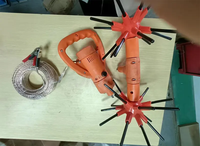 Nouveau Design Récolteuse Automatique Vibrante pour Olives, Secoueur Électrique, Ramasse-Noix, Secoueur Électrique à Olives