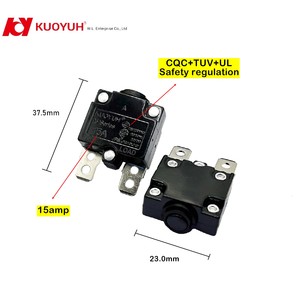 Protector de Sobrecarga de Corriente en Miniatura de Precisión Serie 15 KUOYUH para Powercube/Regleta de Enchufes - Product Image 4