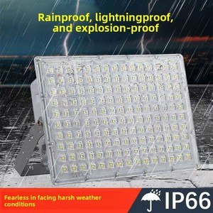 Reflector LED para exteriores, luz <span class=keywords><strong>de</strong></span> <span class=keywords><strong>calle</strong></span> impermeable, reflector para patio, taller <span class=keywords><strong>de</strong></span> fábrica, cuerpo <span class=keywords><strong>de</strong></span> aluminio IP66 para carretera - Product Image 5