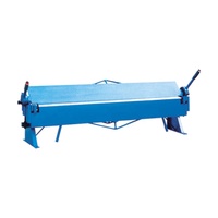 Plieuse de tôle W1.2X1220 TTMC, plieuse manuelle à frein droit, largeur de pliage de 48 pouces