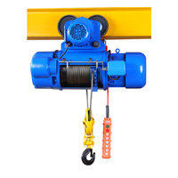 Nouvelle mini-grue électrique à câble de 3 tonnes avec chaîne G80, protection IP44, télécommande, construction en acier