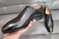 Chaussures Oxford pour hommes personnalisables, à lacets, avec couture Blake Goodyear, en cuir de veau véritable, confortables, pour le bureau et les tenues habillées, vente en gros