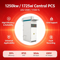 Système de conversion d'énergie centralisé triphasé 1250 kW, application universelle, refroidissement par air, onduleur de stockage d'énergie BESS extérieur