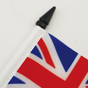 Bandiera da Tavolo delle Isole Cook in Poliestere con Base in Plastica ABS e Asta, Decorazione da Ufficio - Product Image 3