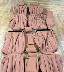 Fabbrica YLD: Set Completo di <span class=keywords><strong>Coprisedili</strong></span> in Pelle per <span class=keywords><strong>Audi</strong></span>, Rivestimenti in Pelle Bovina per <span class=keywords><strong>Audi</strong></span> <span class=keywords><strong>A4</strong></span> A6 A7 A8 - Product Image 1