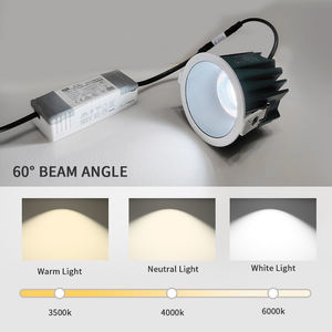 SHANHE 15W 20W personnalisé encastré anti-éblouissement 220V 240VAC étanche <span class=keywords><strong>salle</strong></span> <span class=keywords><strong>de</strong></span> <span class=keywords><strong>bain</strong></span> <span class=keywords><strong>Led</strong></span> Downlights Ip65 IP44 spots - Product Image 4