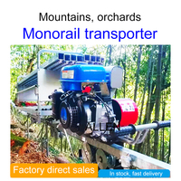 Duurzame Stalen Frame Palmplantage Monorail Track Voor Zwaar Fruit Transport In Indonesië Boerderijen