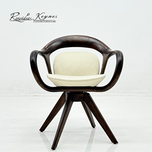 Fauteuil en bois courbé moderne de luxe pour hôtel et restaurant, vente en gros par Keynes - Product Image 1