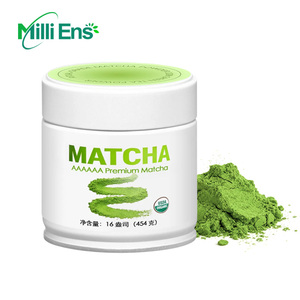 Matcha Japonés Orgánico en Polvo, Grado Ceremonial, Certificado por <span class=keywords><strong>JAS</strong></span>, USDA y la UE, Sabor Dulce Fresco para Smoothies y Postres - Product Image 2