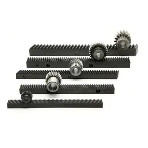 Custom OEM Crown Wheel Straight Helical Toothed Gear Rack And Pinion For CNC Router Machine Parts