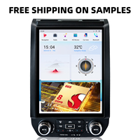 Écran radio 2DIN 12,1 pouces Lecteur DVD pour Ford F150 Raptor 2015-2021 Android Auto CarPlay sans fil Écran tactile 4 Go + 64 Go BT5.0