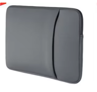 Housse de protection antichoc personnalisée de 15,6 pouces avec fermeture éclair pour ordinateurs portables et tablettes