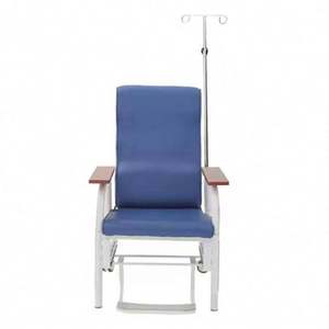 Chaise d'accompagnement médicale escorte de patient préposé pliant chaise d'allaitement pliante chaise de transfusion de perfusion inclinable - Product Image 5