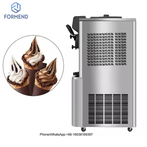 เครื่องทำไอศกรีมเจลขนาดเล็กเครื่องทำไอศกรีมแบบนิ่มแช่แข็งอย่างรวดเร็วสำหรับใช้ในบ้านด้วยส่วนผสมน้ำผลไม้นม - Product Image 2